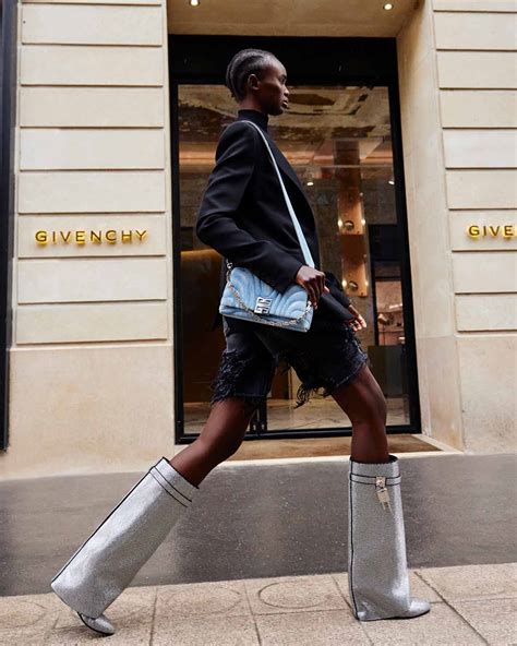 silver givenchy boots|givenchy shark boots shopping.